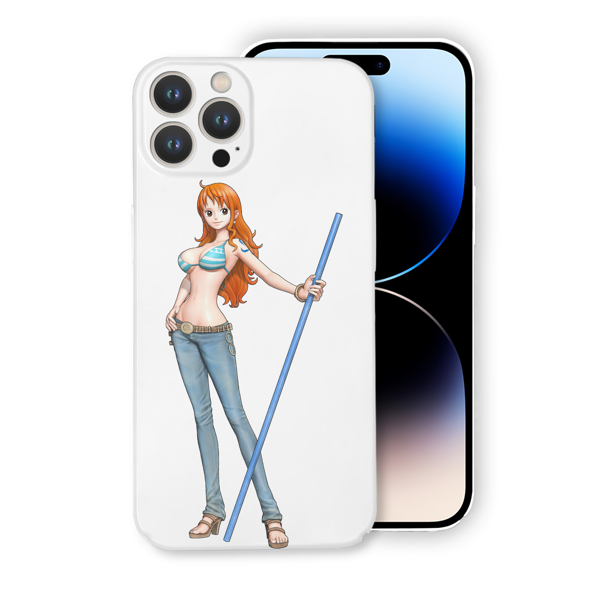 （画像用） ワンピース ナミ ONE PIECE Nami 【iPhone 14シリーズ対応】ハードケース